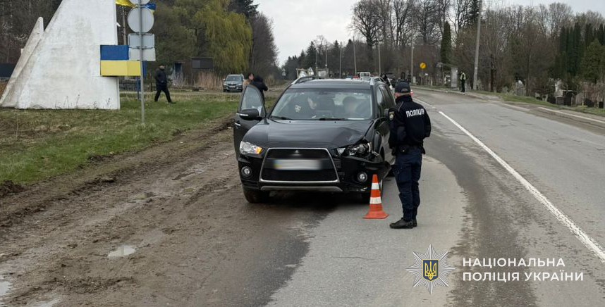 На Львівщині внаслідок наїзду автомобіля травмований десятирічний хлопчик