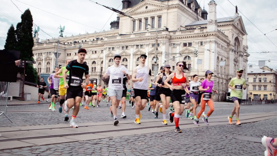 У Львові на час напівмарафону змінять рух транспорту