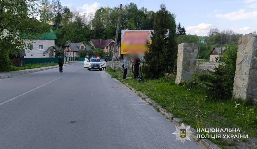 На Львівщині дитина потрапила до лікарні після падіння з електросамоката