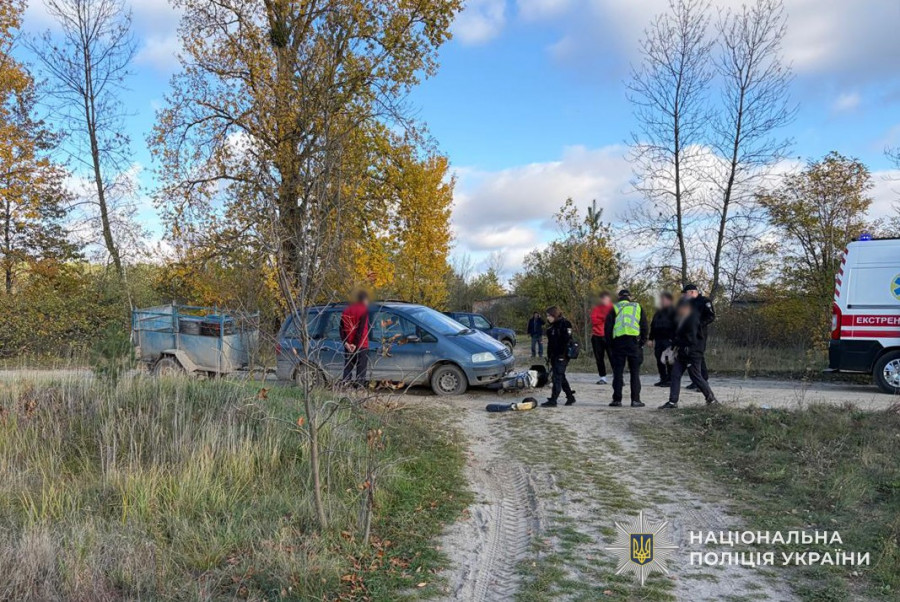 У Львівському районі в ДТП травмувався 75-річний водій мотоцикла